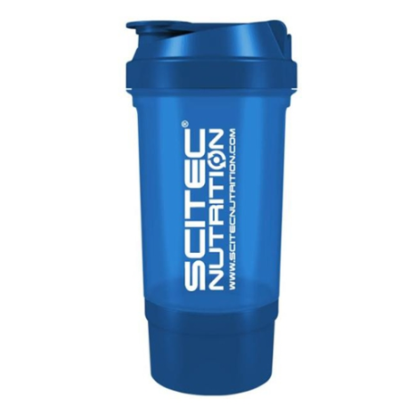 Шейкер Scitec Nutrition Treveller +1 контейнер 500 мл dark blue/синий