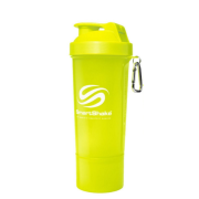 Шейкер SmartShake Slim Neon 400 ml yellow/желтый