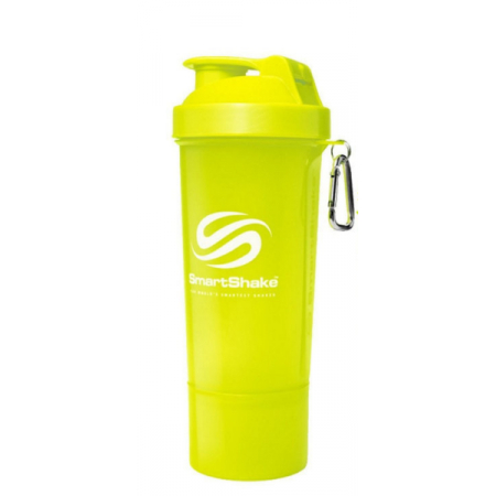 Shaker SmartShake Slim Neon 400 ml yellow