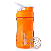 Шейкер OstroVit Bottle Sportmixer 500 ml orange/оранжевый