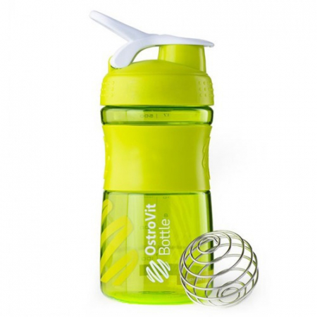 Шейкер OstroVit Bottle Sportmixer 500ml bright green/салатовий