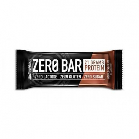 Батончик BioTech - Zero Bar (50 г) подвійний шоколад