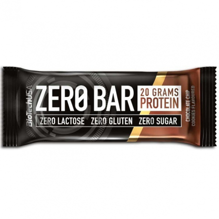 BioTech - Zero Bar (50 g) chocolate chip cookies
