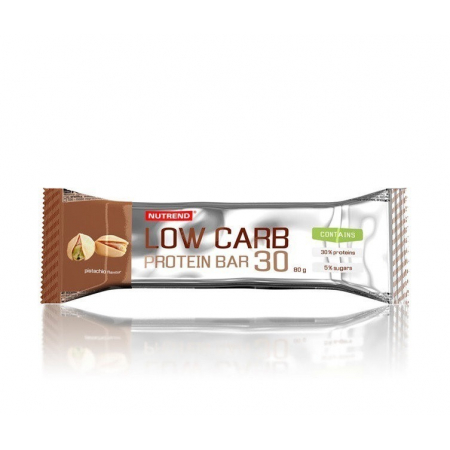 Батончик протеиновый Nutrend - Low Carb protein bar 30% (80 гр) фисташки