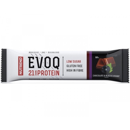 Батончик Nutrend - EVOQ (60 грамм) шоколад-черная смородина