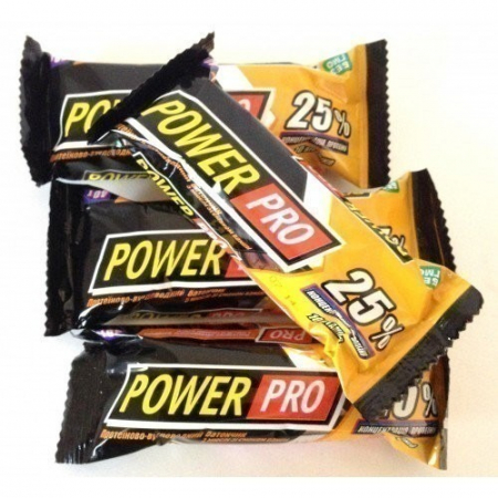 Протеїновий батончик 25% Power Pro (60 г), cacao/какао