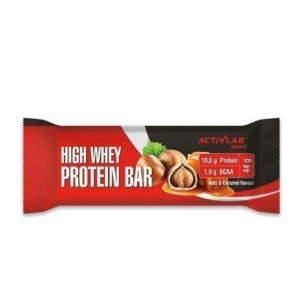 Protein bar ActivLab - High Whey Protein Bar (44 gr) walnut-caramel