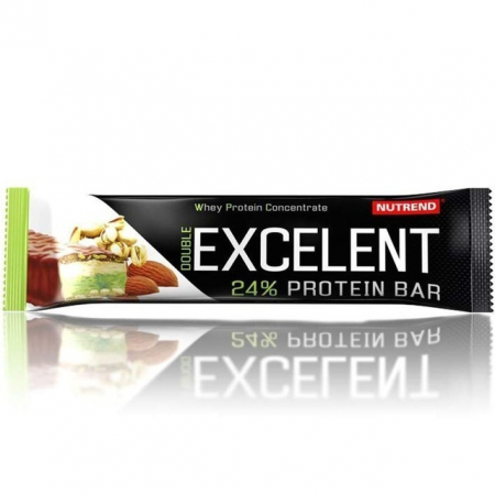 Батончик Nutrend - Exсelent 24% Protein Bar 85 грам almond pistachio/мигдаль фісташки
