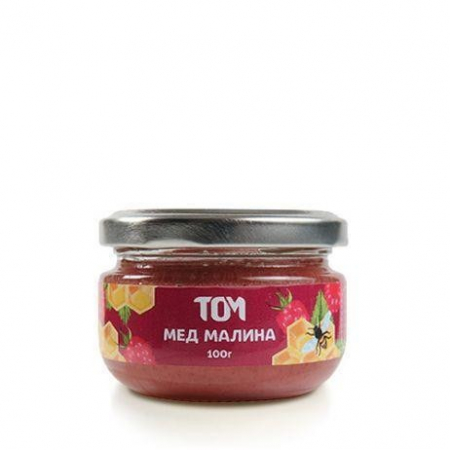 Мед натуральний ТОМ - Малина (100 грам)