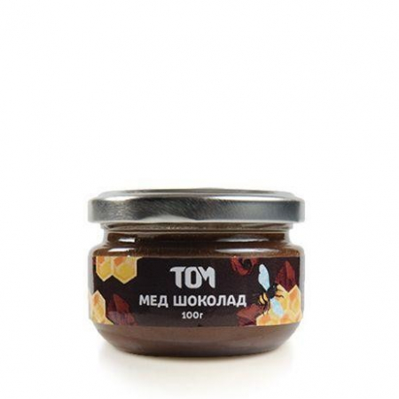 Natural honey TOM - Chocolate (100 grams)