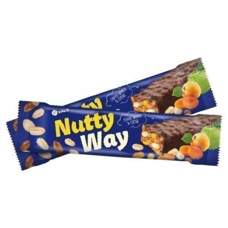 Злаковый батончик Vale - Nutty Way (40 г) fruits-nuts/фрукты с орехами
