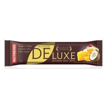 Батончик протеїновий Nutrend - DeLuxe protein bar 30% (60 грам) апельсиново-кокосове печиво