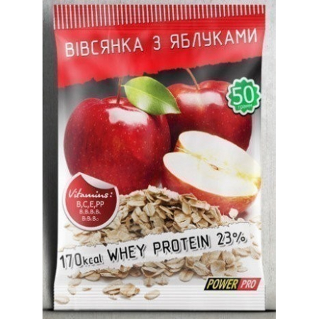 Oatmeal with apples Power Pro 50 grams