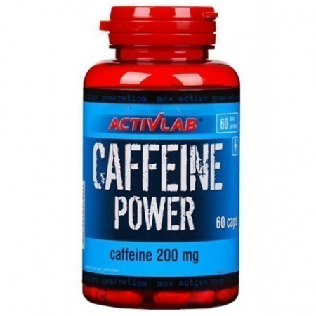 Кофеїн ActivLab - Caffeine Power 200 мг (60 капсул)