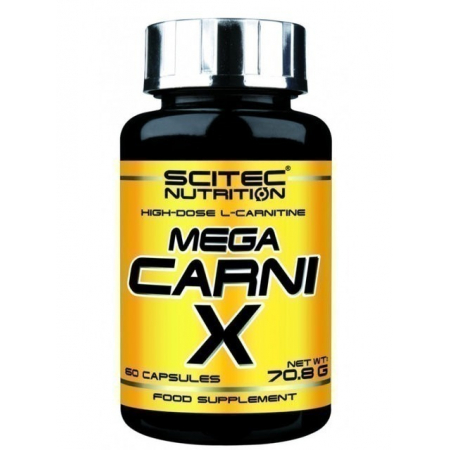 Карнитин Scitec Nutrition - Mega Carni X (60 капсул)