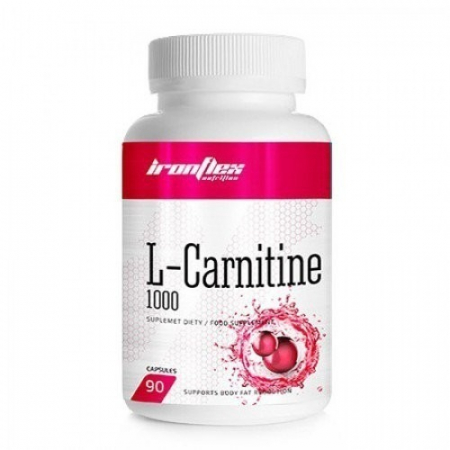 Карнітин IronFlex - L-Сarnitine 1000 (90 пігулок)
