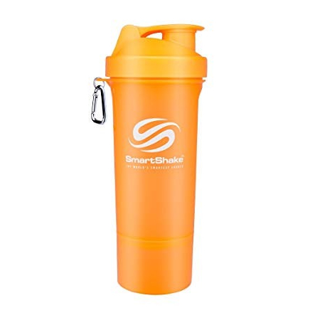Shaker SmartShake Slim Neon 400 ml orange