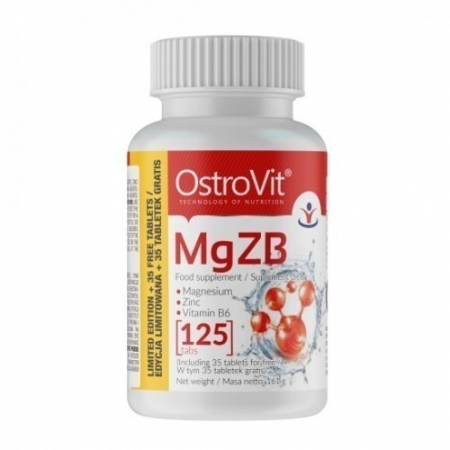 OstroVit - MgZB Limited Edition (125 Tablets)