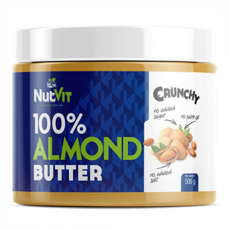 NutVit Peanut Butter - 100% Cashew butter (500g)