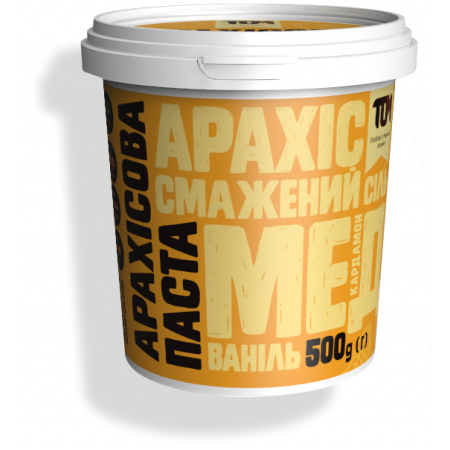 Арахісова паста ТОМ - З медом та кардамоном Special Edition (500 грам)