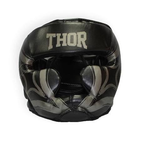 Boxing helmet Thor - 727 (PU) black