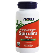Спирулина Now Foods - Spirulina 500 мг (100 таблеток)