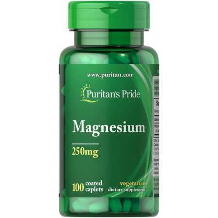 Магній Puritan's Pride - Magnesium 250 мг (100 капсул)