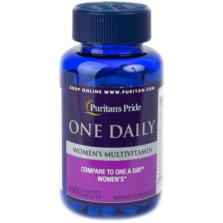 Вітаміни Puritan's Pride - One Daily Women`s Multivitamin (100 таблеток)
