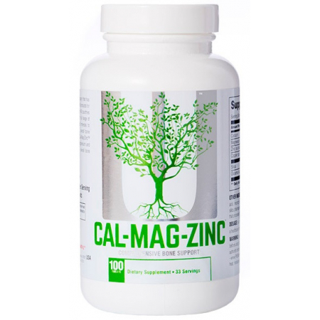 Universal Nutrition - Cal-Mag-Zinc Mineral Complex (100 Tablets)