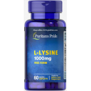 Лизин Puritan's Pride - L-Lysine 1000 мг (60 таблеток)