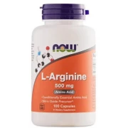 Аргинин Now Foods - L-Arginine 500 мг (100 капсул)