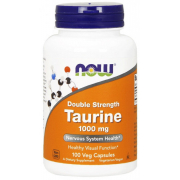 Таурин Now Foods - Taurine 1000 мг Double Strength (100 капсул)