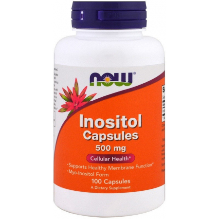 Вітаміни Now Foods - Inositol 500 мг (100 капсул)