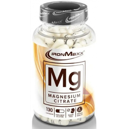 Витамины IronMaxx - Mg Magnesium Citrate 300 мг (130 таблеток)