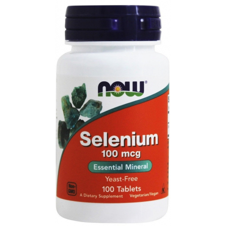 Селен Now Foods - Selenium 100 мкг (100 таблеток)