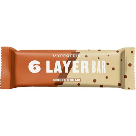 Батончик Myprotein - 6 Layer Bar (70 грам) печиво з кремом