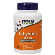 Lysine Now Foods - L-Lysine 500 mg (100 capsules)