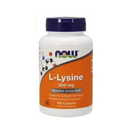 Лізин Now Foods - L-Lysine 500 мг (100 капсул)