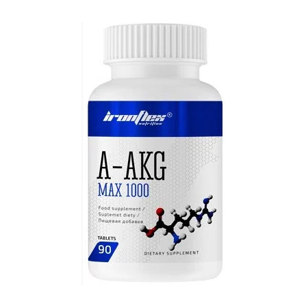 Аргинин IronFlex - A-AKG MAX 1000 (90 таблеток)