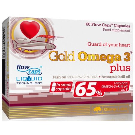 Omega Olimp Labs - Gold Omega 3 Plus (60 capsules)