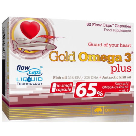 Омега Olimp Labs - Gold Omega 3 Plus (60 капсул)