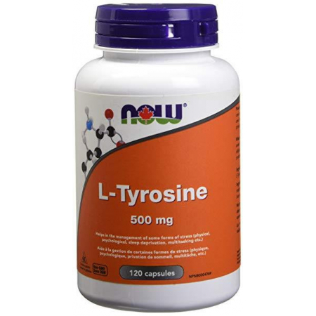 Тирозин Now Foods - L-Tyrosine 500 мг