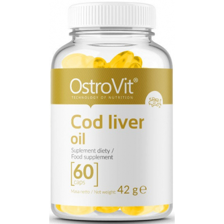 Омега OstroVit - Cod Liver Oil (60 капсул)