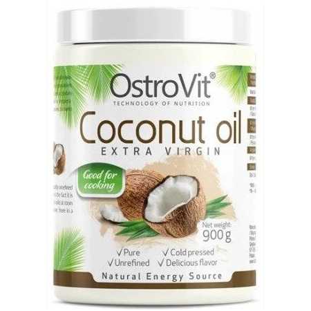 Кокосова олія OstroVit - Coconut Oil Extra Virgin (900 г)