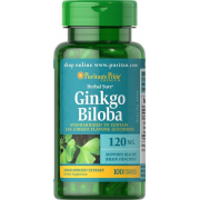Ginkgo Biloba Puritan's Pride - Ginkgo Biloba 120 mg (100 capsules)