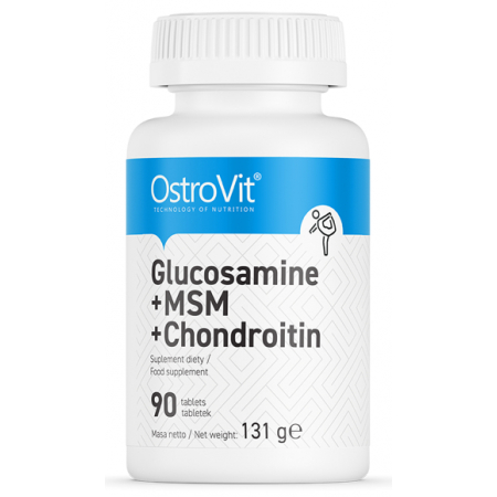 Chondroprotector OstroVit - Glucosamine + MSM + Chondroitin (90 tablets)