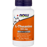 Релаксант Now Foods - L-Theanine 100 мг (90 капсул)