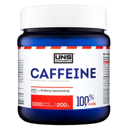 Кофеїн UNS - Caffeine 200 мг (200 г)