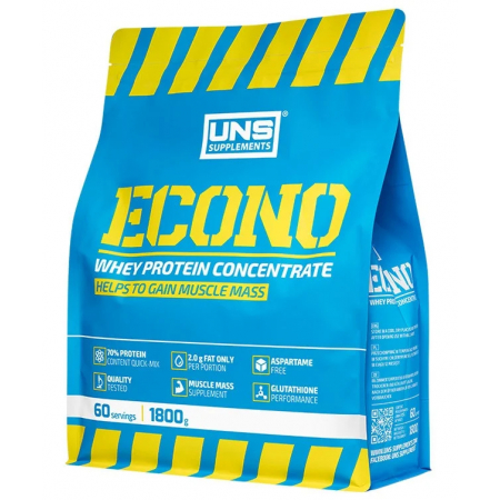 Сывороточный протеин UNS - ECONO WPC 80 (1800 грамм)