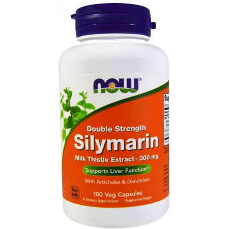 Здоровье печени Now Foods - Silymarin 300 мг